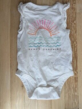 Baby Gap Mama's Sunshine Baby Girl Onesie In 12-18m